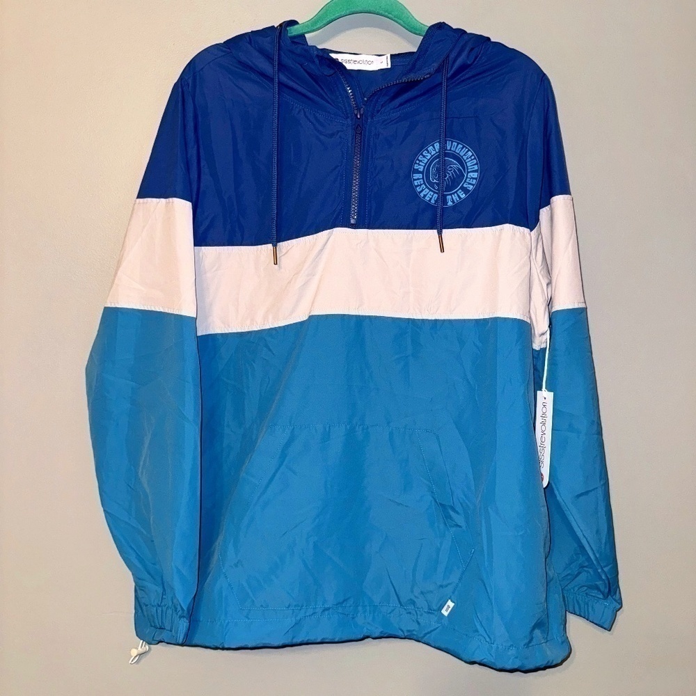 Sisstrevolution Pacific Paradise Pullover Windbreaker Beachly Exclusive Large